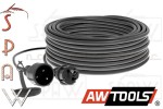 Przedłużacz 40 metrów 2,5mm2 AWTOOLS 70245