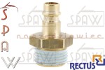 Wtyk szybkozłącza GZ 1/2" typ 26 RECTUS