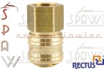 Szybkozłącze szybkozłączka GW 3/8" typ 26 RECTUS
