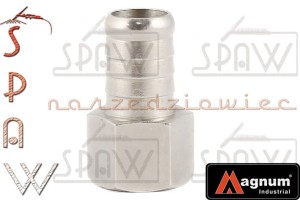 Wtyk króciec GW 3/8" na wąż 16mm MAGNUM