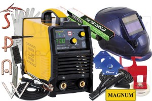 SNAKE 230 PROFI Magnum ZESTAW AUTO spawarka MMA inwerterowa
