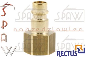 Wtyk szybkozłącza GW 3/8" typ 26 RECTUS