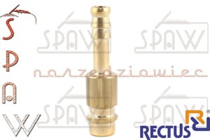Wtyk szybkozłącza na wąż 6mm typ 26 RECTUS