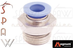 Złączka wtykowa prosta QUICK 1/2"GZ x 10mm
