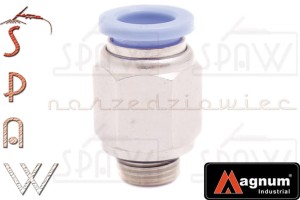 Złączka wtykowa prosta QUICK 1/8"GZ x 8mm