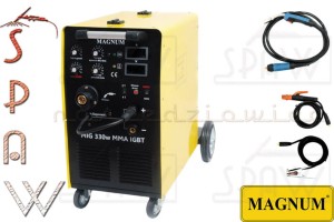 MIG 330W MMA IGBT Magnum półautomat MIG/MAG