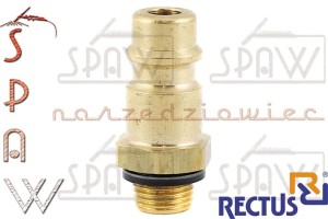 Wtyk szybkozłącza GZ 1/8" typ 26 RECTUS