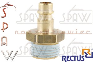 Wtyk szybkozłącza GZ 1/2" typ 26 RECTUS