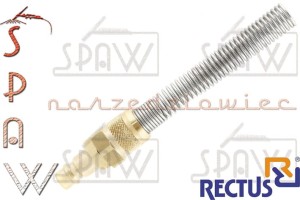Wtyk szybkozłącza na wąż 10x8mm typ 26 RECTUS ze sprężyną