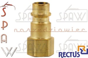 Wtyk szybkozłącza GW 1/8" typ 26 RECTUS