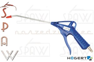 Pistolet do przedmuchu 20cm Högert HT4R751
