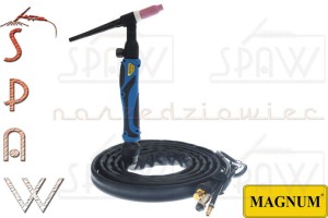 Uchwyt TIG SR-26V 4m z zaworkiem (TIG Lift) wtyk 50  MAGNUM