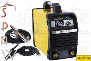 Snake 320 LED Magnum spawarka MMA inwerterowa 400V