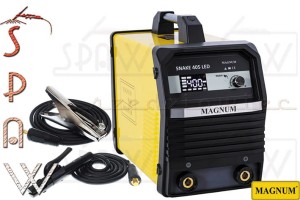Snake 405 LED Magnum spawarka MMA inwerterowa 400V