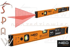 NEO 71-200 - laserowa poziomica elektroniczna 60cm