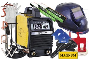 Snake 270 LED Magnum ZESTAW AUTO spawarka MMA inwerterowa 400V