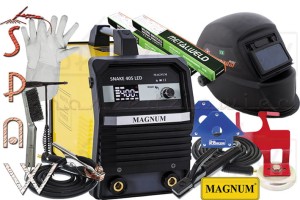 Snake 405 LED Magnum zestaw STD spawarka MMA inwerterowa 400V