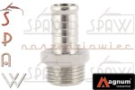 Wtyk króciec GZ 1/2" na wąż 14mm MAGNUM