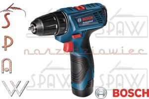 BOSCH GSR 120-Li Professional 12V 2x2,0Ah Li-Ion wiertarko-wkrętarka AKU