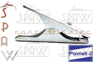 Uchwyt masowy biegunowo-kleszczowy zacisk ZBK-16 / 120A Pomet