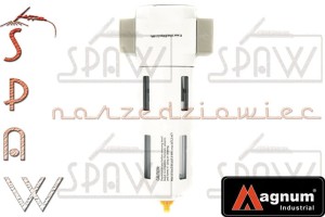 Filtr powietrza odwadniacz 1/2" Magnum QF4000 typ BIAŁY