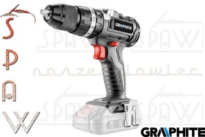 Graphite 58G020 18V Energy+ wiertarko-wkrętarka udarowa AKU