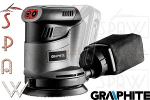 Graphite 58G014 18V Energy+ szlifierka mimośrodowa 125mm AKU