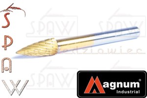G0616CT Frez, pilnik obrotowy łukowy ostry TYTAN