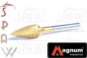 G1225CT Frez, pilnik obrotowy łukowy ostry TYTAN