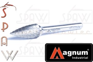 G1225CB Frez, pilnik obrotowy łukowy ostry