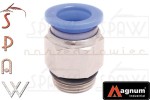 Złączka wtykowa prosta QUICK 3/8"GZ x 12mm