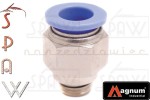 Złączka wtykowa prosta QUICK 1/4"GZ x 12mm