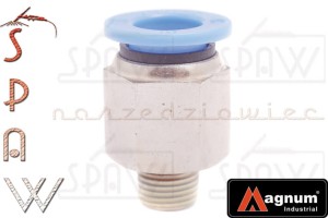 Złączka wtykowa prosta QUICK 1/8"GZ x 10mm
