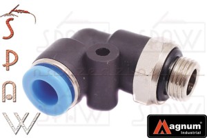 Kolano złączka kątowa QUICK 1/8"GZ x 6mm