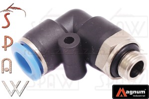 Kolano złączka kątowa QUICK 1/8"GZ x 8mm