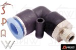 Kolano złączka kątowa QUICK 1/8"GZ x 10mm