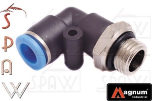 Kolano złączka kątowa QUICK 1/4"GZ x 8mm