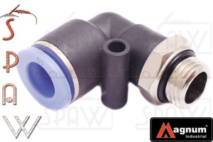 Kolano złączka kątowa QUICK 1/4"GZ x 10mm