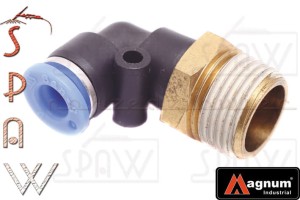 Kolano złączka kątowa QUICK 3/8"GZ x 6mm