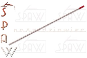 Elektroda TIG czerwona INOX 3.2 mm