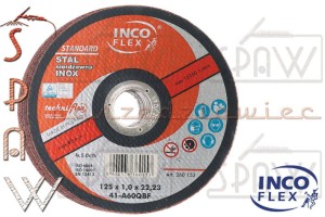 Tarcza do cięcia INOX 125/1.0 mm - 10szt