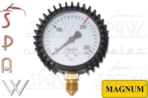 Manometr Argon/CO2 63mm 315 bar gwint M12x1.5