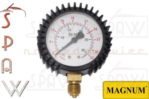 Manometr Argon/CO2 63mm 32 l/min gwint 1/4"