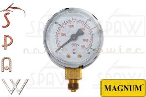 Manometr Argon/CO2 50mm 315 bar gwint 1/8"