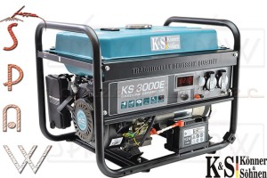 Agregat prądotwórczy KS 3000E 3kW 230V Könner & Söhnen