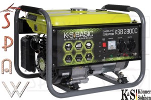 Agregat prądotwórczy KSB 2800C 2.8kW 230V Könner & Söhnen
