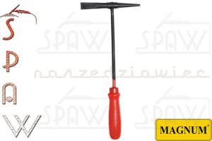 Młotek spawalniczy drewniany