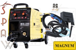 MIG 240 DUAL PULS Synergia Magnum półautomat MIG/MAG