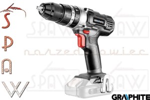 Graphite 58G010 18V Energy+ wiertarko-wkrętarka udarowa AKU
