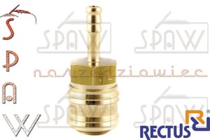 Szybkozłącze na wąż 6mm typ 26 RECTUS